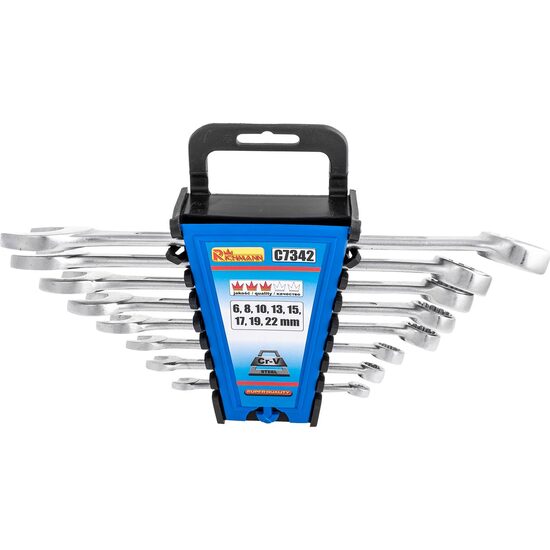 Kombinált kulcsok 6-22, 8 db-os készlet, RICHMANN