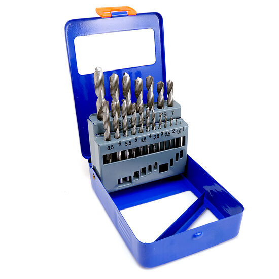 Corona Fém fúró fej - 19 darabos készlet