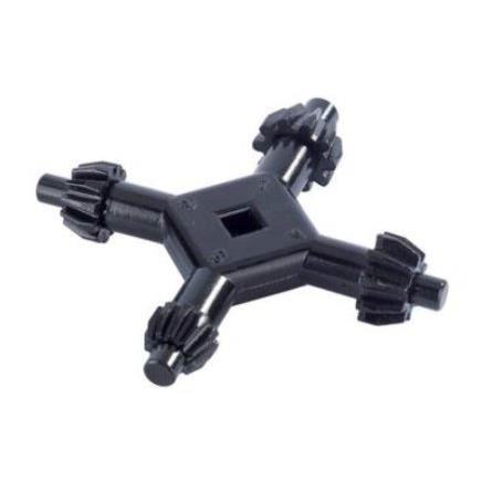 Orsókulcs, univerzális, 4 fej, 6-13 mm, Drel