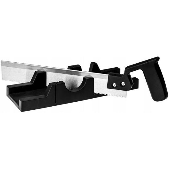 Fűrész műanyag támasztékkal szögvágáshoz, Condor