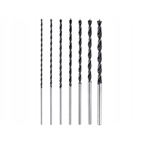 Fafúró, hosszú, 7 db, 4-12 mm, Drel