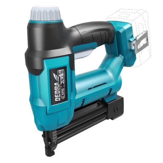 Tűző, 18 V, Li-ion, 2 az 1-ben (kapcsok és szögek), elem nem tartozék, SAS + ALL, DEDRA