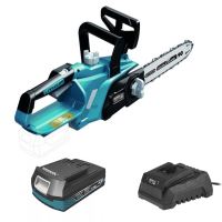 Elektromos láncfűrész, 2 Ah akkumulátorral, 18V Li-ion töltővel, 3 / 8x1,1x254 mm, SAS + ALL, Dedra