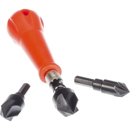 Vágókészlet, 3 részes, letöréshez, fogantyúval, 13,16,19 mm, Uni-Max