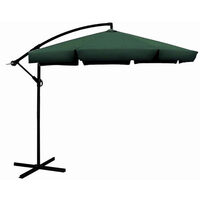 GardenLine napernyő, teraszra, acélszerkezettel, 180g m2, 300 x 210 cm, zöld