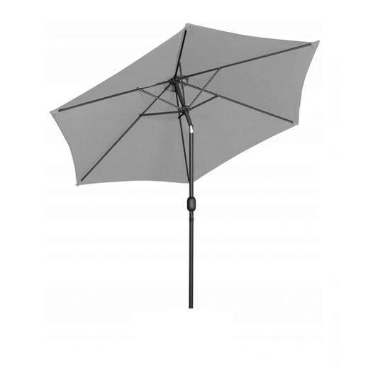 Kerti napernyő dőléssel, szürke - 3m