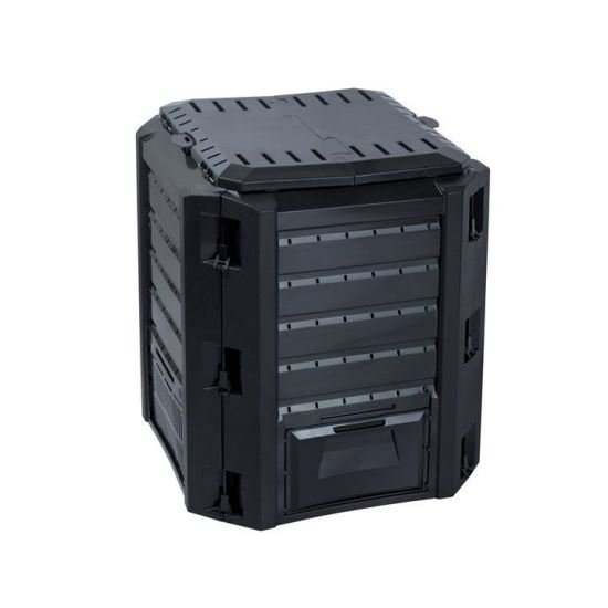 Prosperplast kerti komposztáló, 380 L, fekete