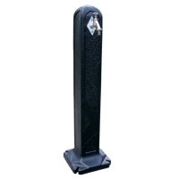 Prosperplast kerti csap tömlőadapterrel, antracit, 90 cm