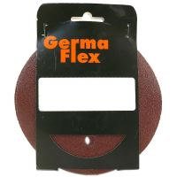 5 db-os csiszolóanyag készlet / csiszolópapír lyukakkal, P80, 125 mm, Germa Flex
