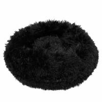 Puha ágy, kutya/ macska számára, fekete, 50 cm