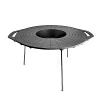 Artool grilltárcsa, öntöttvas, 52 cm átmérő, lábakkal