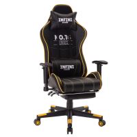Zenga Infini System No.16 gamer szék, mű bőr, fekete / sárga