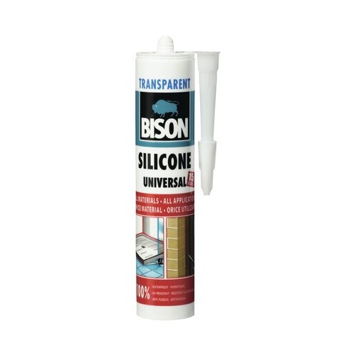 Bison átlátszó univerzális szilikon 280 ml