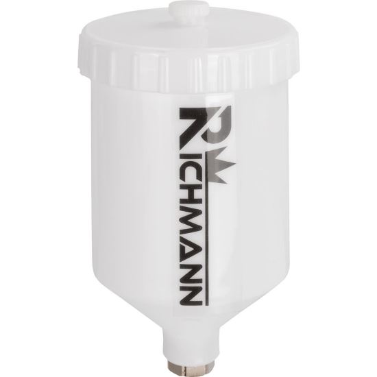 Tartalék műanyag tartály szórópisztolyhoz C0859, 0,6 L, Richmann