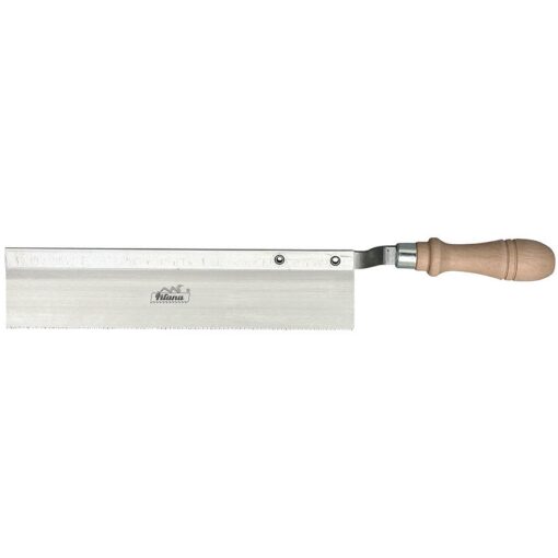 Fűrész / favágó, esztergált nyél, nagyon kicsi fogak 224 mm