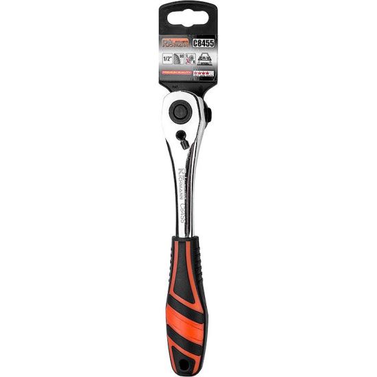 Racsnis kulcs, Cr-V acél, 60 fog, 1/2", Richmann Exclusive