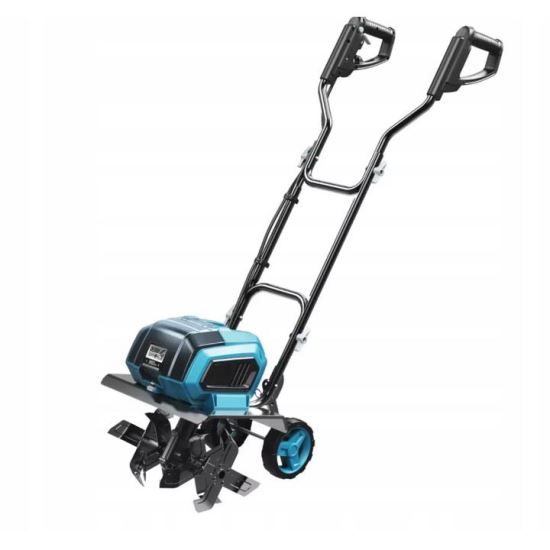 Motosapa electrica, 2x18V (acumulatori neinclusi), motor fara perii, 4 lame tip freza, calite, 20 cm, SAS+ALL, Dedra (DED7190V)