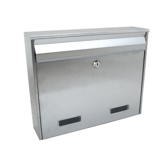 Cutie postala, inox, argintiu, format C4, 36x9x29 cm, Damech(W2N)