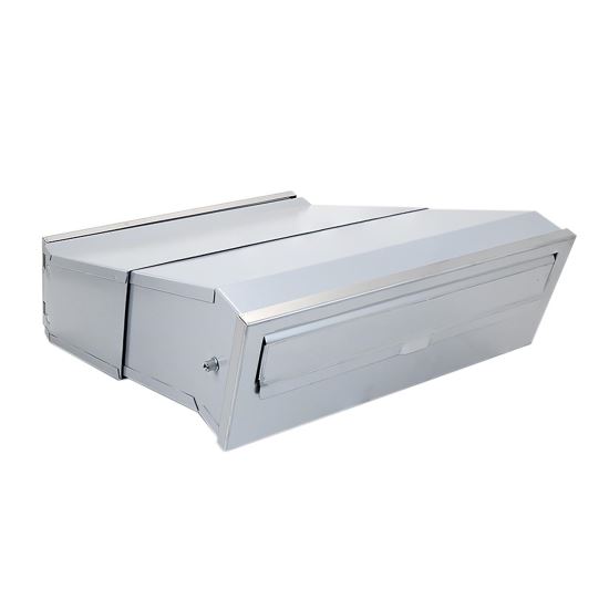 Cutie postala, inox, adancime reglabila, argintiu, format C4, 30x24/40.5x11 cm, Damech(SMN)