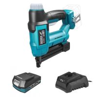 2 az 1-ben tűzőgép (kapcsok és szögek), 2 Ah akkumulátorral, 18 V-os Li-ion töltővel, SAS + ALL, Dedra