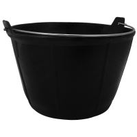 Rugalmas vödör, fekete, 10 l