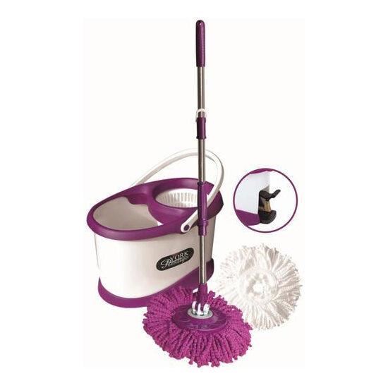 York Prestige felmosó szett, centrifugás vödör,2 felmosó pótfejjel