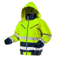 Geaca de lucru, reflectorizanta, cu izolatie, impermeabila, model Visibility, marimea XXL/58, NEO(81-710-XXL)
