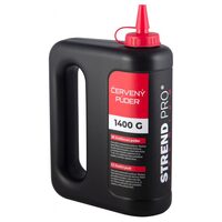 Piros jelölőpor, nyéllel, 1400 g, Strend Pro Premium