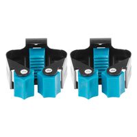 2 db fali tartókészlet szerszámokhoz, szerszámokhoz, görgőkkel és rugóval, 35 mm, max 4 kg, Stren Pro